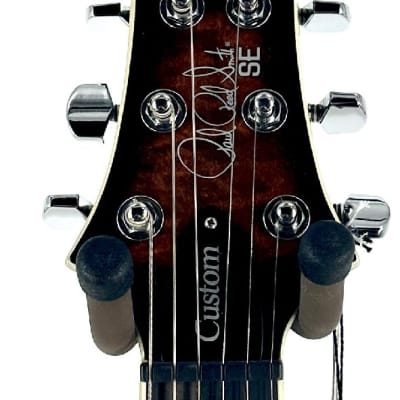 PRS SE Custom 24 Electric Guitar Black Gold Sunburst with Gigbag SER#: CTIG080024 image 7