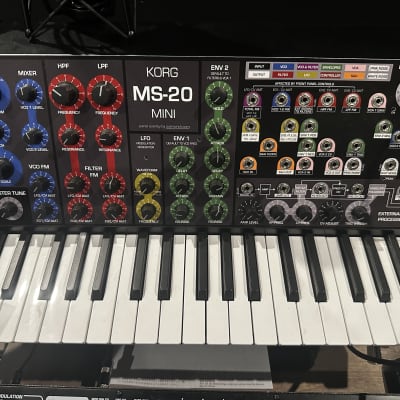 Korg MS-20 Mini Semi-Modular Analog Synthesizer 2013 - Present - Black