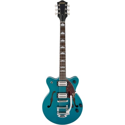 Gretsch G2657T Streamliner Center Block Jr. Double-Cut with Bigsby Electric Guitar Ocean Turquoise image 5
