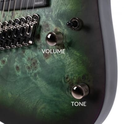 Cort KX507MS Multiscale Star Dust Green (B Stock) image 4