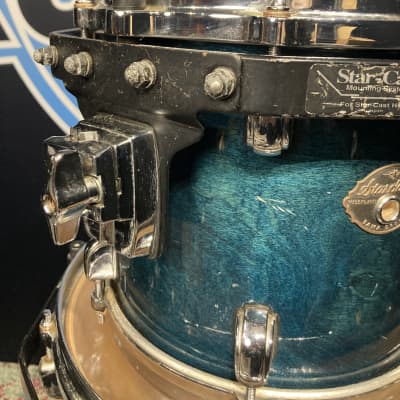 Tama - 10x9" and 14x12" Starclassic Rack Toms, with Star-Cast Mounting System - Marine Blue image 8