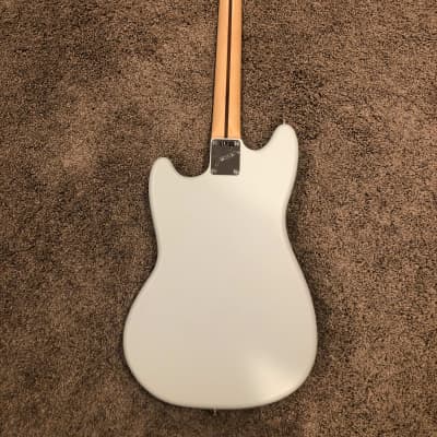 Fender American Performer Mustang with Rosewood Fretboard with Gig Bag 2018 - Present Satin Sonic Bl image 6