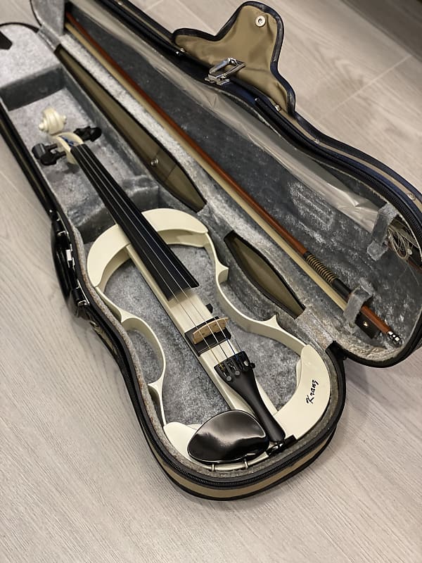 Kranz Electric Violin EV-75 SUGIZO Luna Sea White | Reverb Brazil