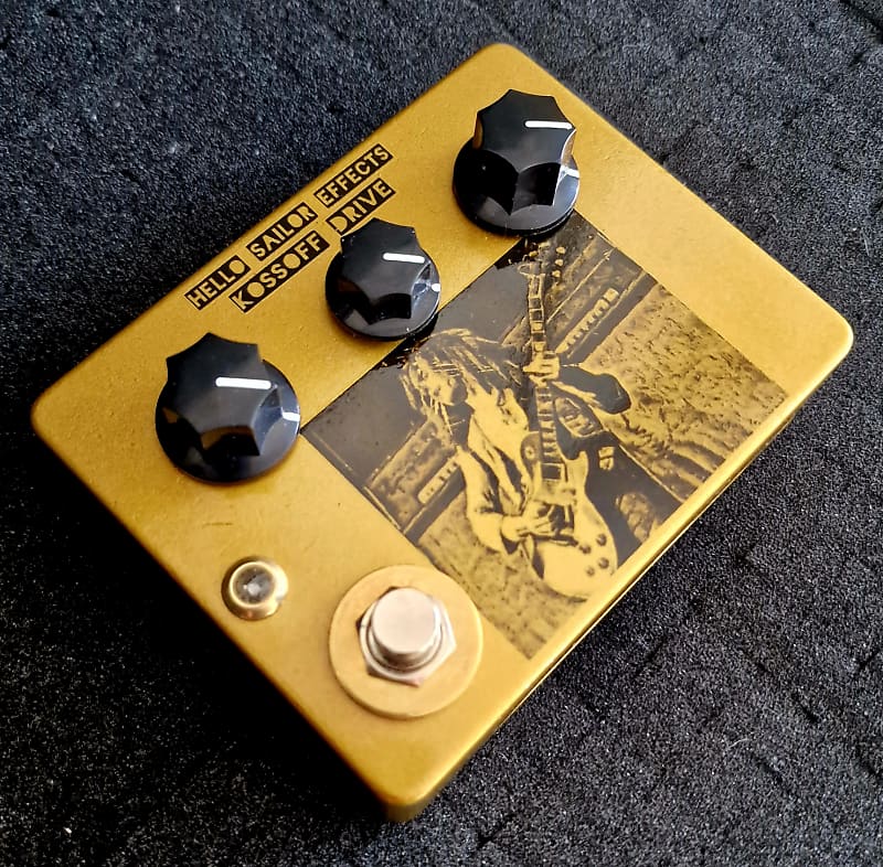 Hello Sailor Effects Kossoff Drive Goldtop Nitrocellulose | Reverb