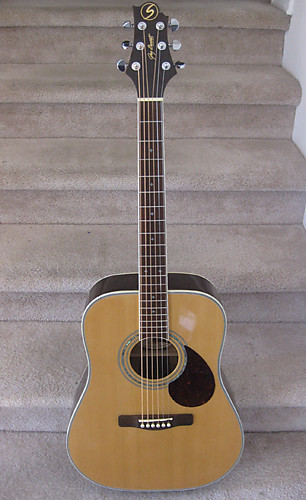 Samick dreadnought acoustic clearance guitar