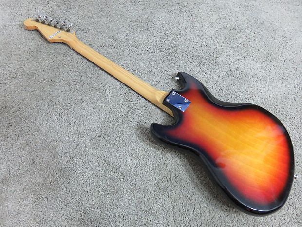 Vintage 1960s Teisco Spectrum ET-440 Electric Guitar 4