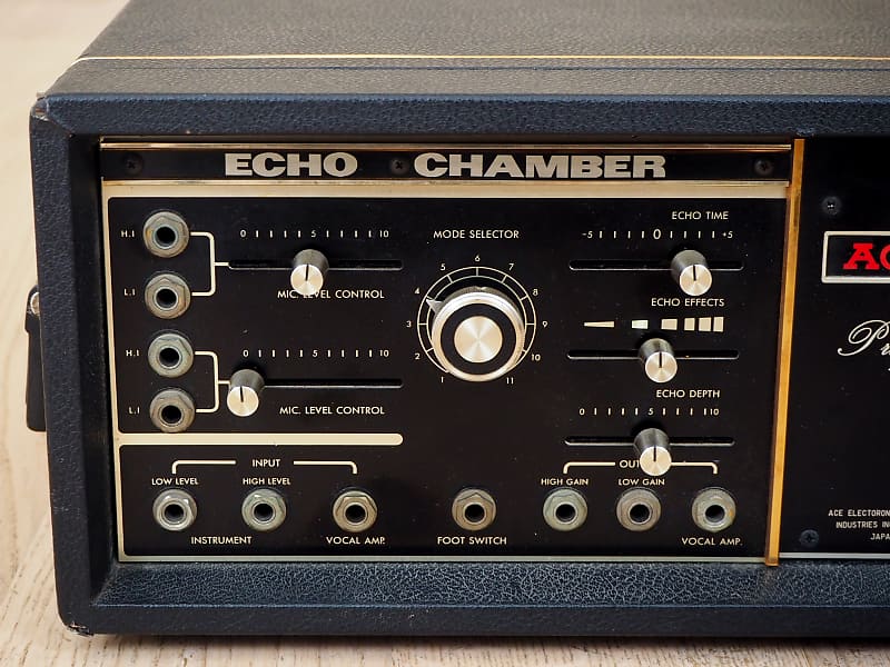 1970s Ace Tone Echo Chamber Professional Echo EC-10 Analog Tape Delay  Japan, Space Echo