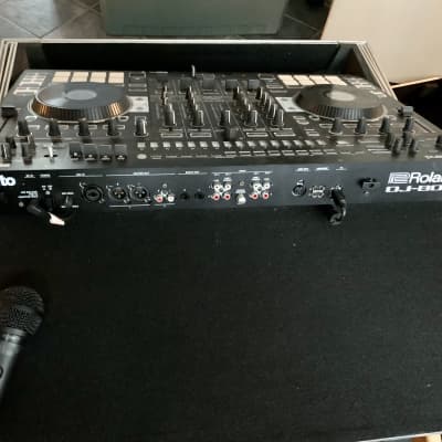 Roland DJ-808 DJ Controller w/ Magma Gig Case and Shure PGA58 Microphone image 6