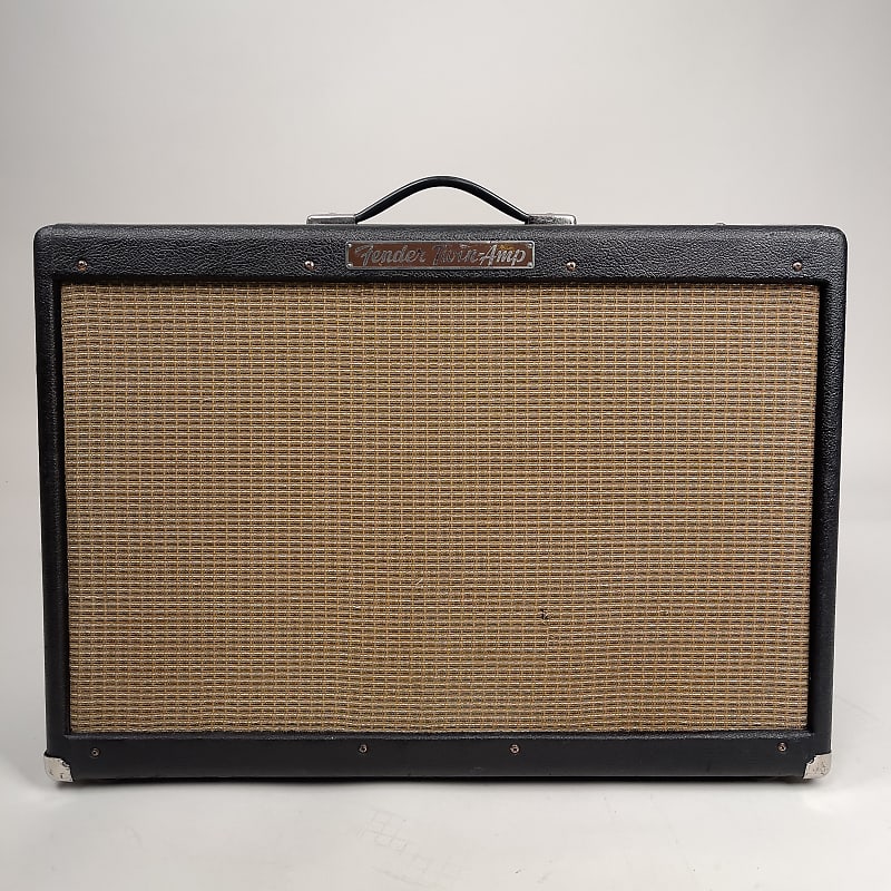 1953 Fender Sam Hutton Tweed Twin Tuxedo Black Model The only Correct '59 Model image 1