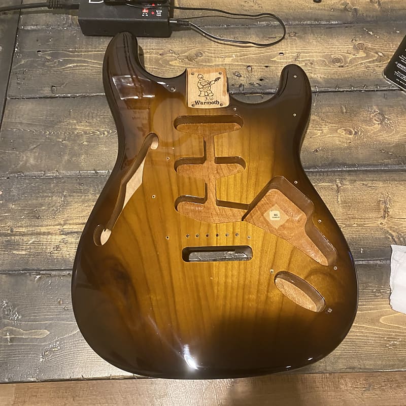 Warmoth tobacco burst hot sale
