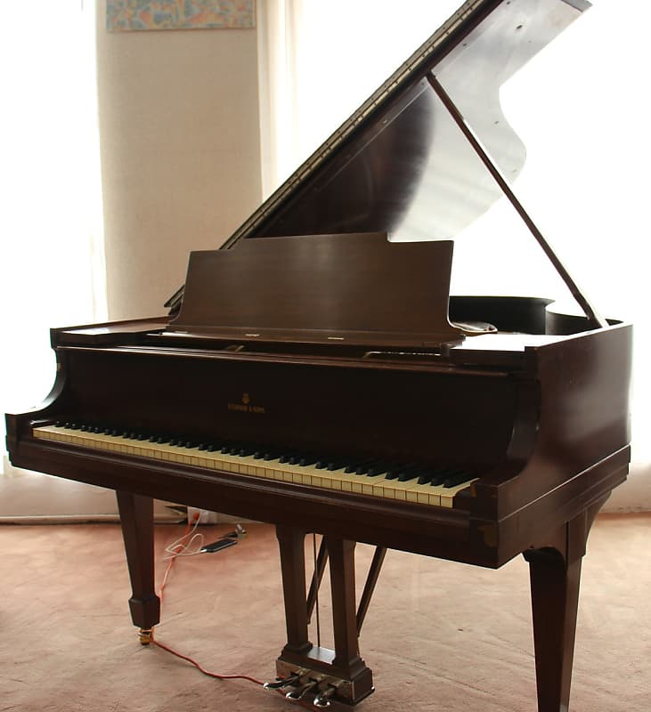 Steinway & Sons 5'7" Model M Grand Piano Rosewood | SN: 231706 image 1