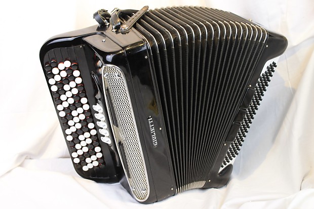 2878 Black Giulietti F3CT Freebass Converter C System Chromatic Button Accordion LMM 92 123