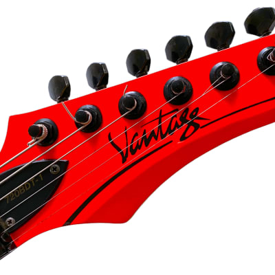 Rare Vintage Korean Made Super Strat Vantage Guitar MIK With Coil Tap! image 8