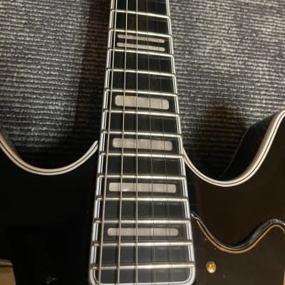 Hagstrom '67 Viking II Electric Guitar Black image 8