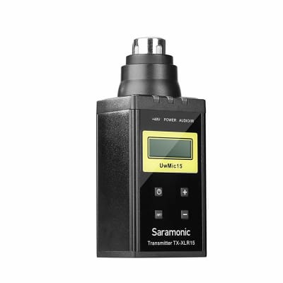 Saramonic UwMic15B (SR-XLR15+RX15) Wireless Microphone Transmitter