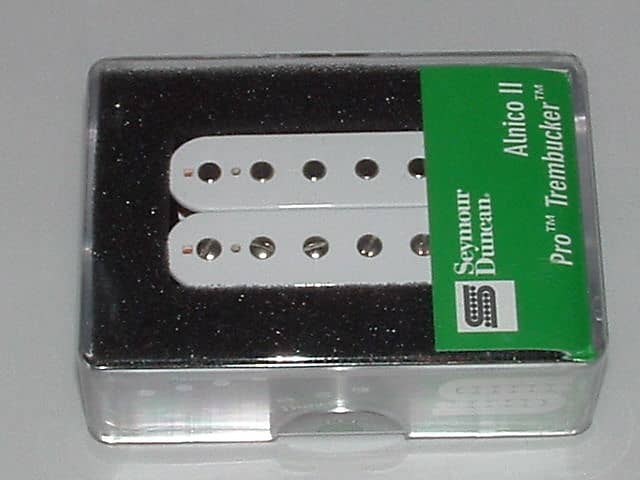 Seymour Duncan TB-APH1 Alnico ll Pro Trembucker WHITE Guitar Pickup New Warranty image 1