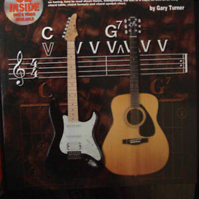 Learn To Play Guitar Chords - Progressive Method Music Book With CD & DVD S56 X- for sale