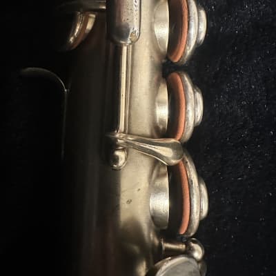 Selmer Vintage serial 1895 silver gold plated soprano saxophone (overhauled) image 14