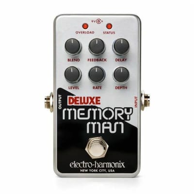 Electro Harmonix Nano Deluxe Memory Man Delay Effects Pedal for sale
