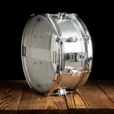 PDP 6.5"x14" Concept Series Brushed Aluminum Snare Drum - Free Shipping image 6
