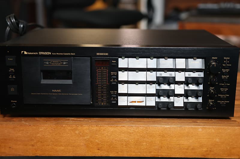 Nakamichi Dragon Cassette Deck (Good Condition, Tested)  			
