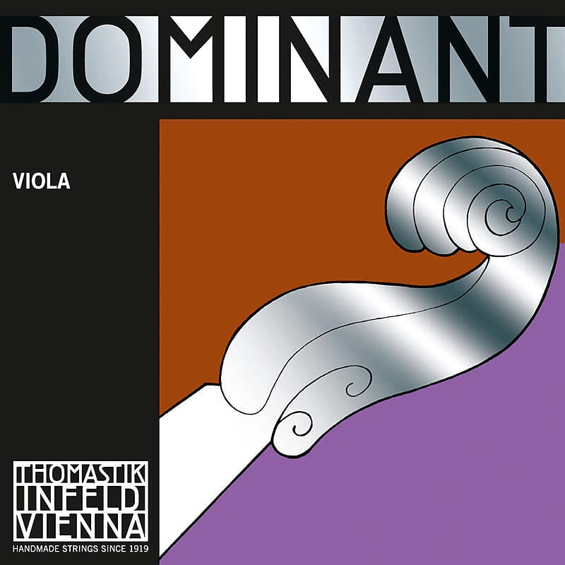 Thomastik-Infeld 137A Dominant Silver Wound Synthetic Core 4/4 Viola String - D (Medium) image 1