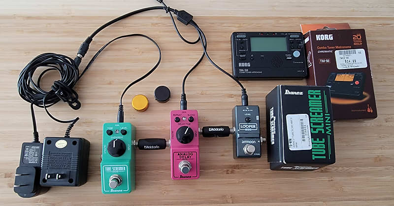 Complet Mini Pedal board, Ibanez Tube Screamer And | Reverb Canada