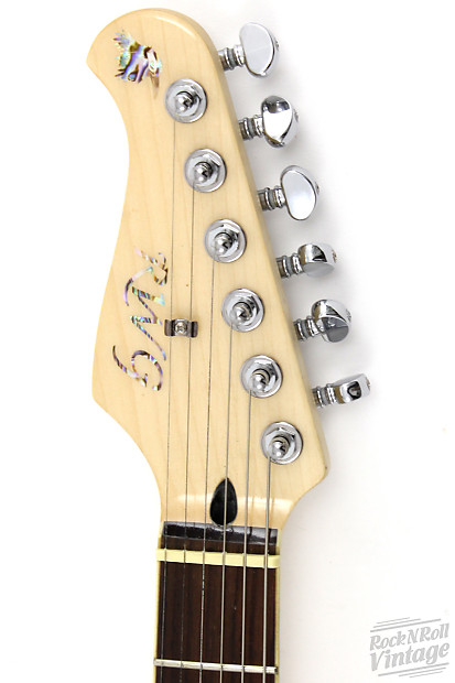 Raven West Guitars RWG Skymaster Natural Mahogany Left Handed Reverb