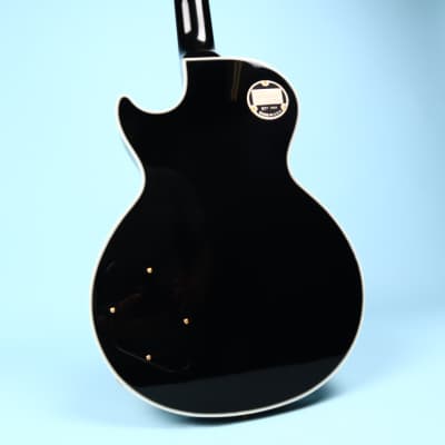 2021 Gibson Les Paul Custom Black Electric Guitar Gold Hardware Custom Shop image 17