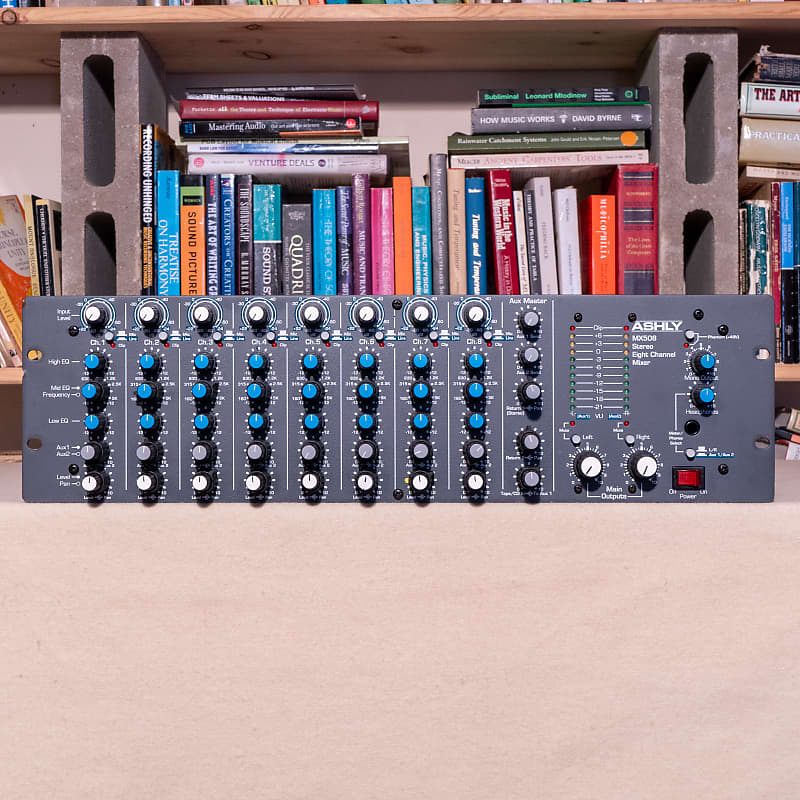 Ashly MX-508 8-Channel Rackmount Mixer | Reverb