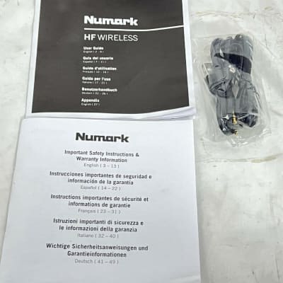 Numark HF Wireless Dj Headphones #2592 (One) image 4