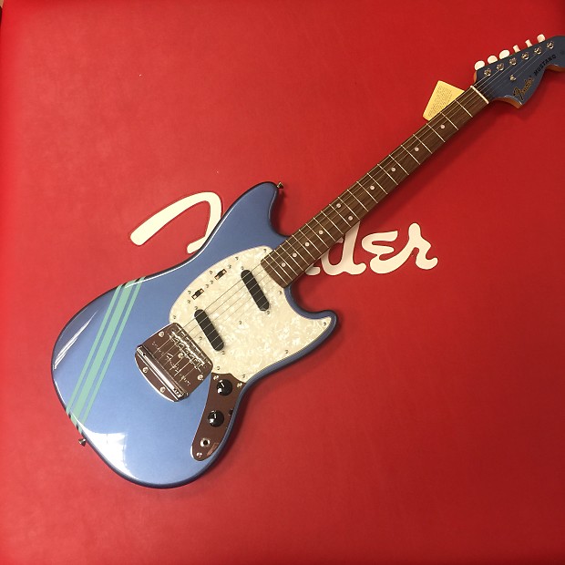 Fender Japan FSR Competition Mustang Old Lake Placid Blue | Reverb