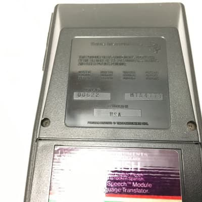 Texas Instruments Language Translator 1979 Robot Voice