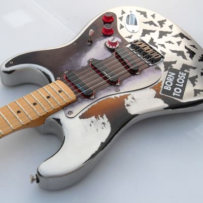 Fender Billy Corgan Smashing Pumpkins Bat Stratocaster image 6