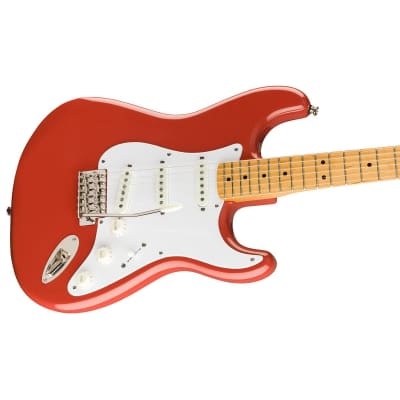 Squier Classic Vibe '50s Stratocaster Electric Guitar (Fiesta Red) image 7