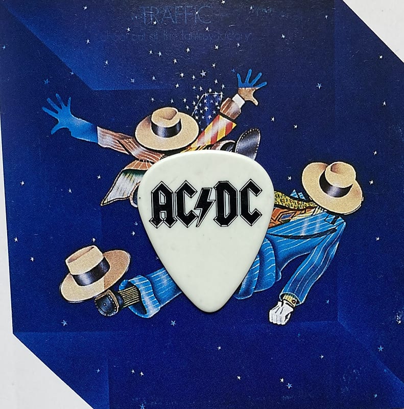AC/DC Malcolm Young picture guitar pick | Reverb
