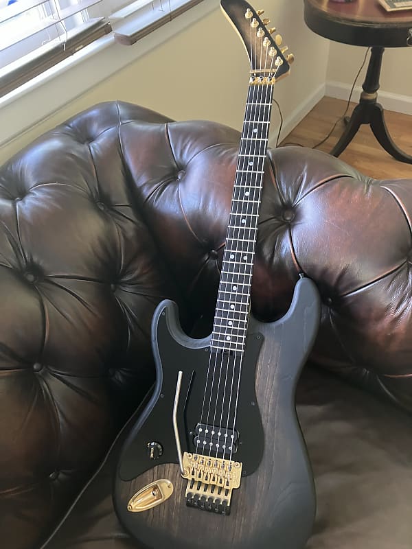 Left Handed Custom Guitar Ebony Neck Stainless Steel Frets Reverb