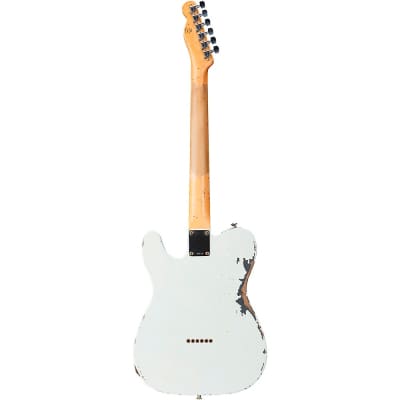 Fender Custom Shop Limited Edition Joe Strummer Esquire Relic Rosewood Fingerboard Electric Guitar Olympic White image 4