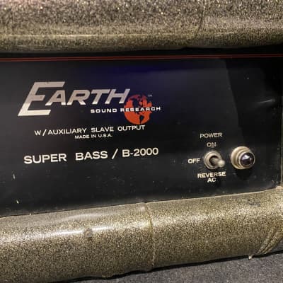 Earth Sound Research Super Bass B-2000 Vintage Tube Amplifier Head image 3