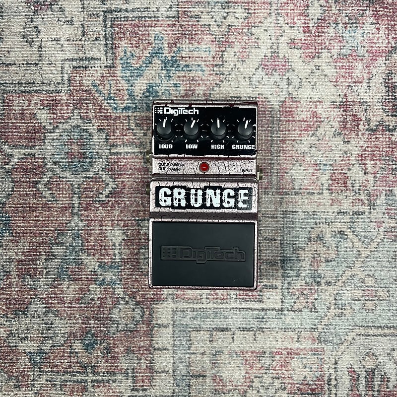 DigiTech Grunge Distortion Guitar Pedal in Purple