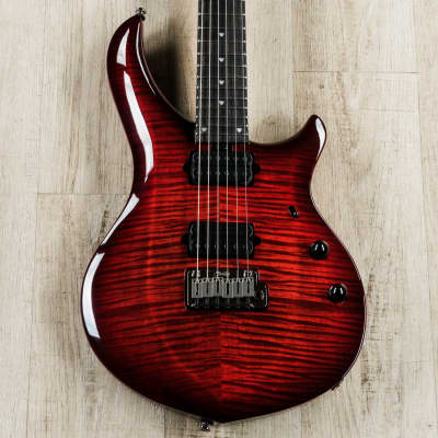 Sterling by Music Man 2020 John Petrucci Majesty 200 Guitar, Royal Red image 2