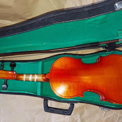 Suzuki 101RR (1/8 Size) Violin, Japan 1981, Stradivarius Copy, with case/bow image 3