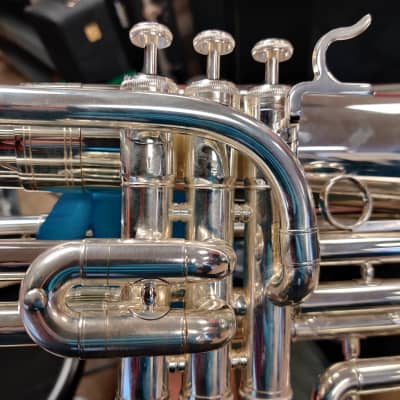 Blessing BM-301SP Silver Marching Baritone image 4