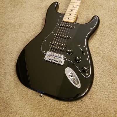 2018 Fender FSR Stratocaster Standard HSS Black MIM Mexican Mexico