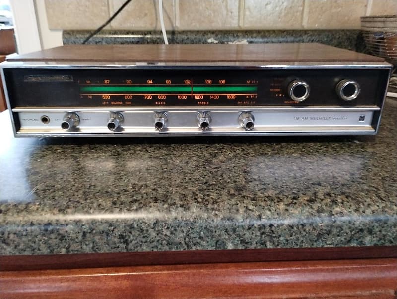 Panasonic RE7670 receiver in very good condition - 1970&#039;s  			