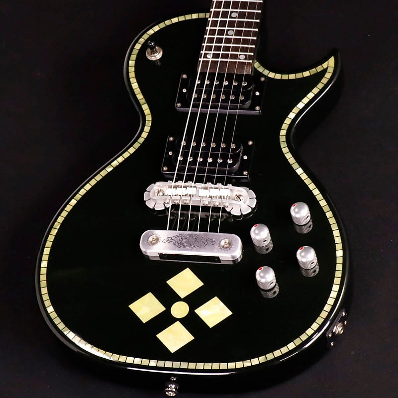 特価爆買い【美品】ZEMAITIS C24SU black pearl heart ギター