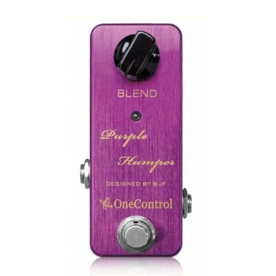 One Control Purple Humper Overdrive Pedal Designed By BJF image 1