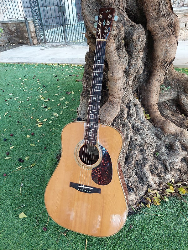 Vintage 1987 Electro Acoustic Aspen A128SE Martin D28 Reverb
