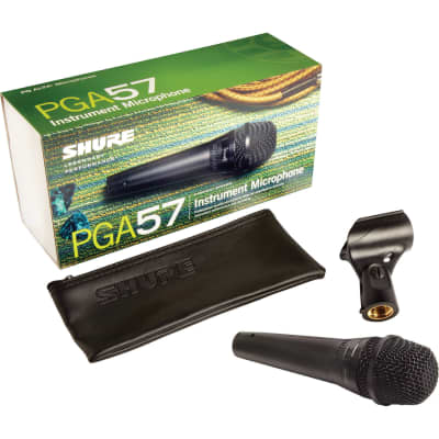 Shure PGA57-LC Cardioid Dynamic instrument Microphone with No Cable image 2