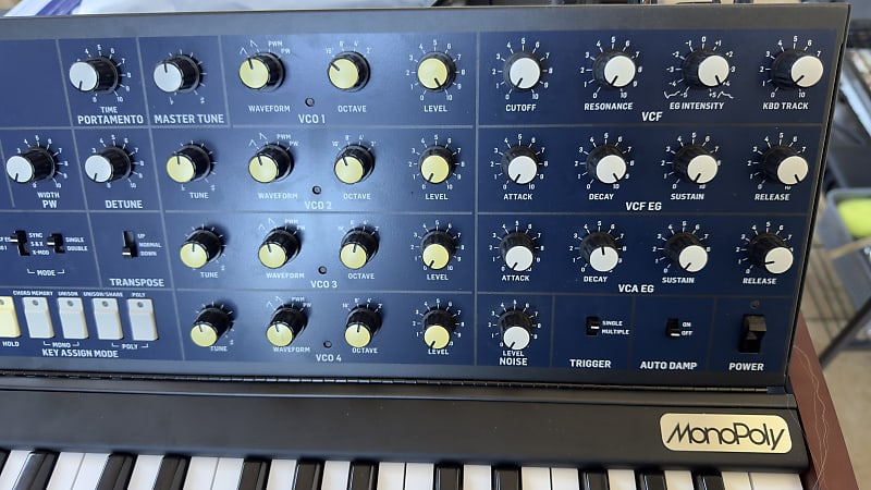 Behringer MonoPoly 37-Key Polyphonic Synthesizer | Reverb